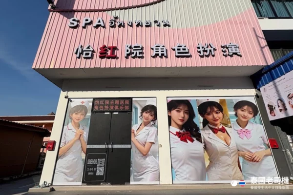 怡红院 Spa shopfront